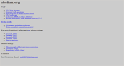Desktop Screenshot of abelian.org