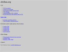 Tablet Screenshot of abelian.org